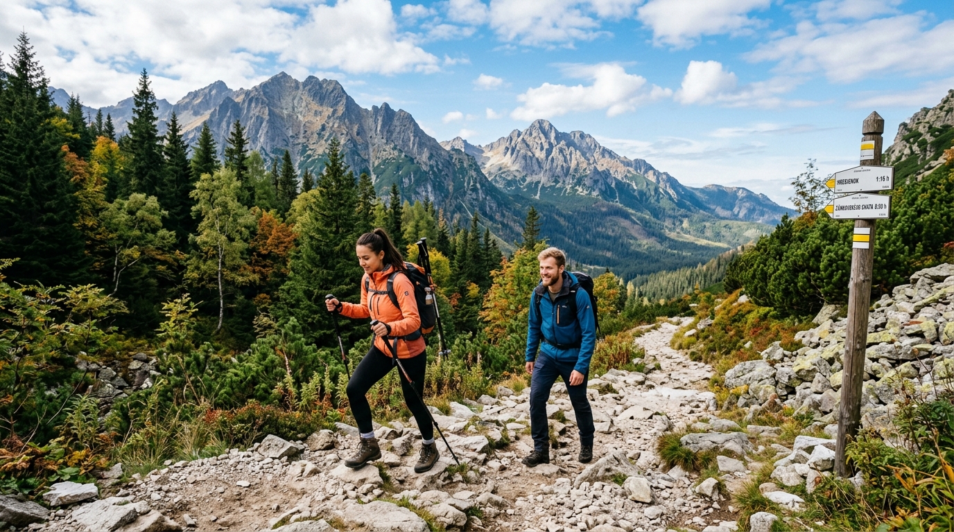 Prechádzka v slovenskej prírode — pohyb na čerstvom vzduchu